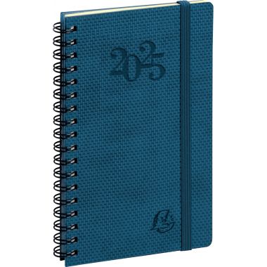 Agenda semainier Swan 9x16cm ble canard