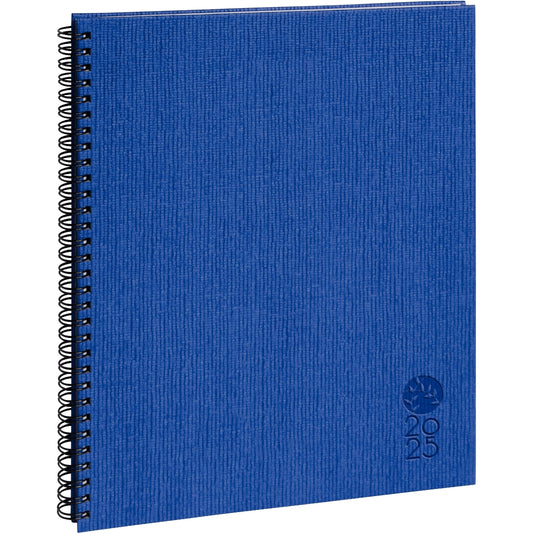 Agenda semainier Forever 21x27cm bleu